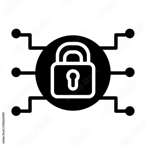 Security Web Solid Icon