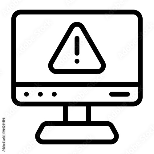 Warning Access Icon