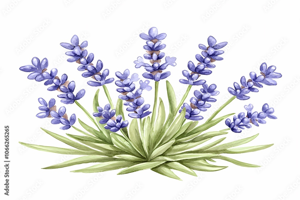 Obraz premium Soothing Lavender Fields in Full Bloom