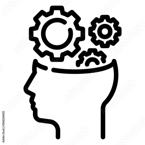 critical thinking Line Icon
