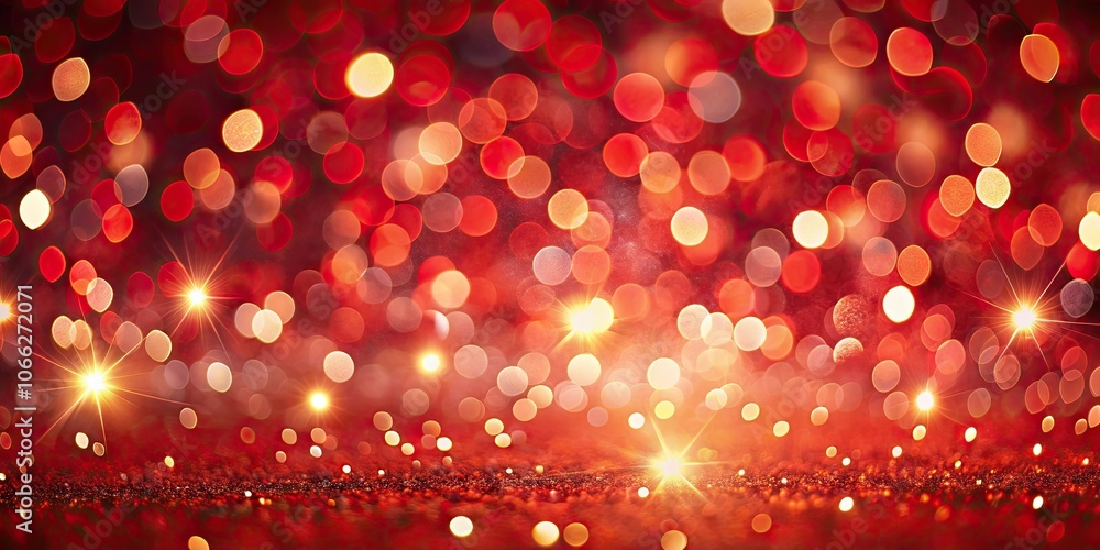 Luxurious red bokeh blur abstract background with festive lights perfect for Christmas and vintage themes, red, bokeh Luxurious red bokeh blur abstract background with festive lights perfect for Christmas and vintage themes, red, bokeh