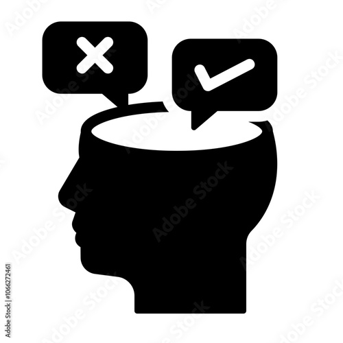 decision making Solid icon