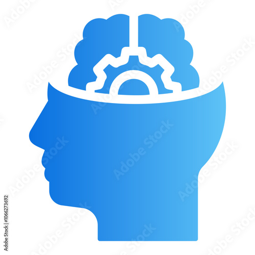 brainstorm process Gradient icon