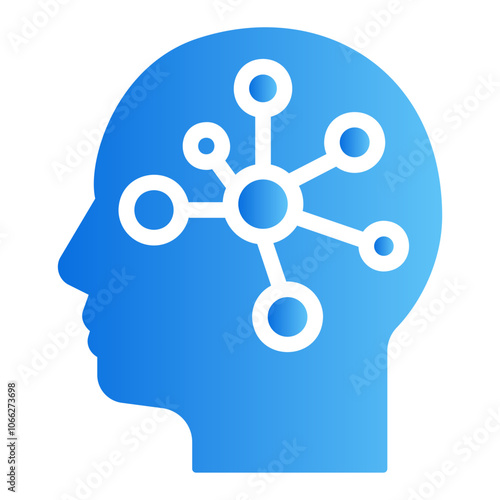 critical thinking Gradient icon