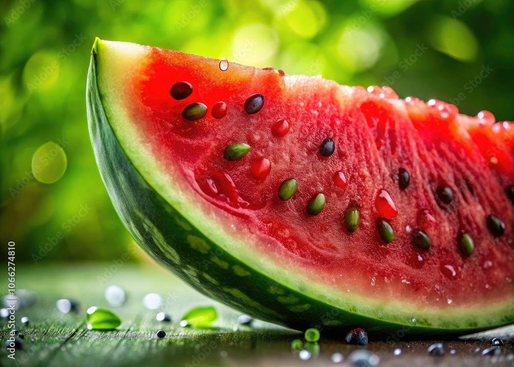 Vibrant Macro Photography of Watermelon Slices, Detailed Seeds, and Juicy Flesh, Capturing Textures and Colors for Food Lovers, Summer Refreshment, Healthy Eating, and Nature's Sweetness Vibrant Macro Photography of Watermelon Slices, Detailed Seeds, and Juicy Flesh, Capturing Textures and Colors for Food Lovers, Summer Refreshment, Healthy Eating, and Nature's Sweetness