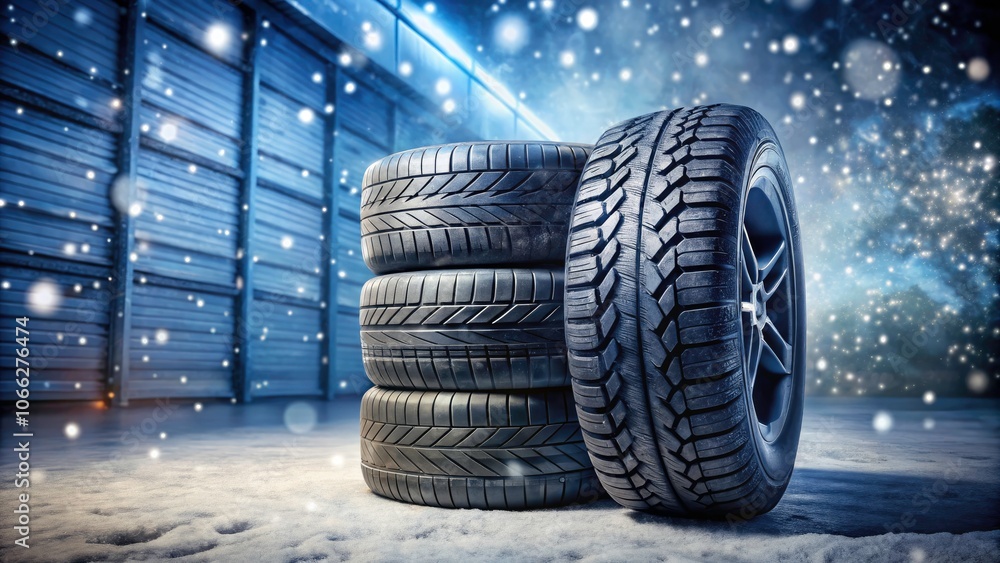 Winter-Ready Automotive Tires Prepared for Icy Roads, Essential for Safe Driving, Snow Performance, Tire Maintenance, Vehicle Safety, Winter Driving Tips, All-Season Performance Winter-Ready Automotive Tires Prepared for Icy Roads, Essential for Safe Driving, Snow Performance, Tire Maintenance, Vehicle Safety, Winter Driving Tips, All-Season Performance