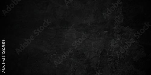 Grunge abstract black charcoal wall Stone concrete texture grungy backdrop background anthracite. dark grey black slate background or texture. Black texture chalk board and black board.