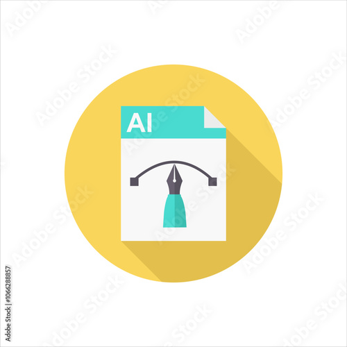 Ai  user interface dekstop icon
