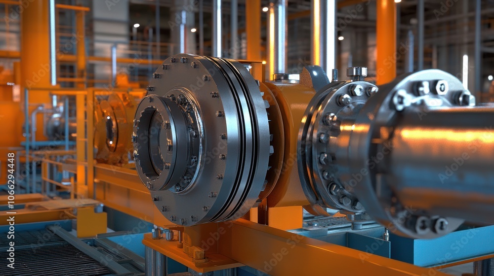 Pump shaft seal in an industrial setup, highlighting precision engineering for effective sealing. Pump shaft seal in an industrial setup, highlighting precision engineering for effective sealing.