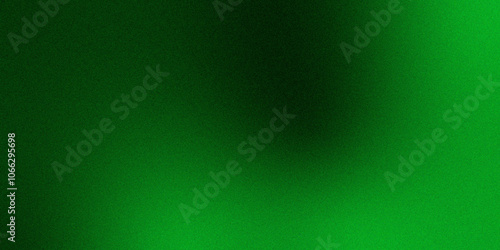 Grainy dark Green Color gradient abstract background, noise texture effect. Dark and Light Backdrop. Green Defocused Blurred Motion Abstract Background. green gradient foil shimmer background texture.