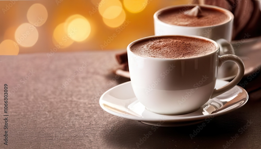 Cozy Coffee Break: A warm cup of coffee with a foamy top, a comforting image for a cozy cafe or a relaxing evening. Cozy Coffee Break: A warm cup of coffee with a foamy top, a comforting image for a cozy cafe or a relaxing evening.