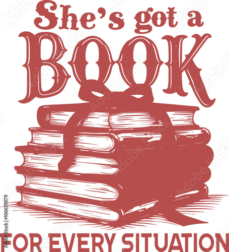 Reading Books Typography t shirt Design SVG Cute File book lover svg design, Book Lover vector, Book Lover sticker, book silhouette clipart