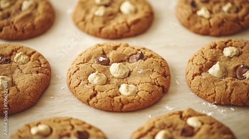 Delicious homemade cookies a step-by-step guide to baking chewy treats with chocolate and vanilla flavors