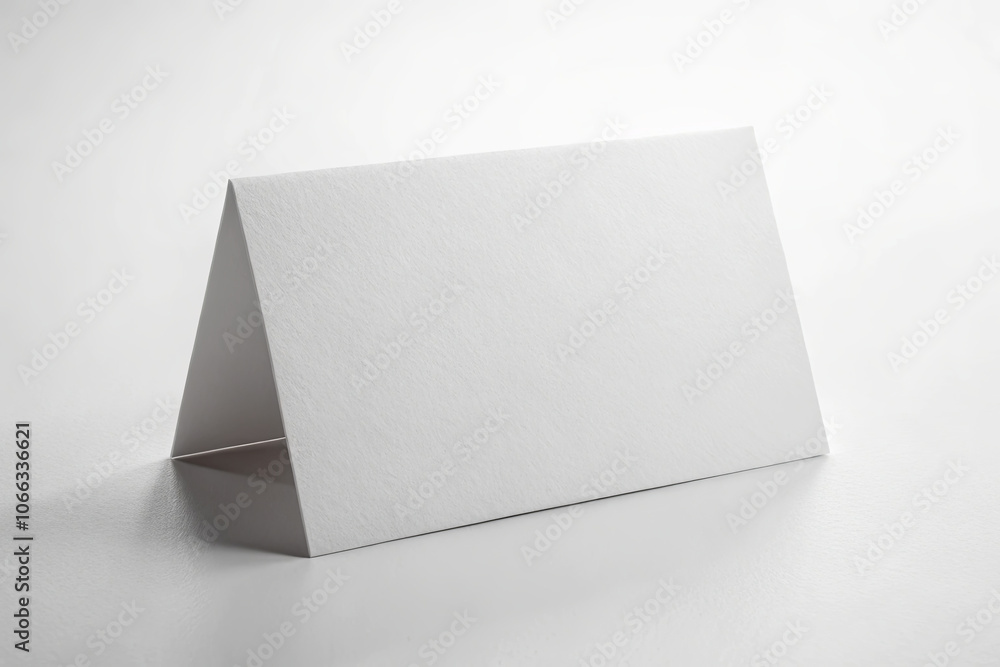 Blank Horizontal Paper Card. Blank Horizontal Paper Card.