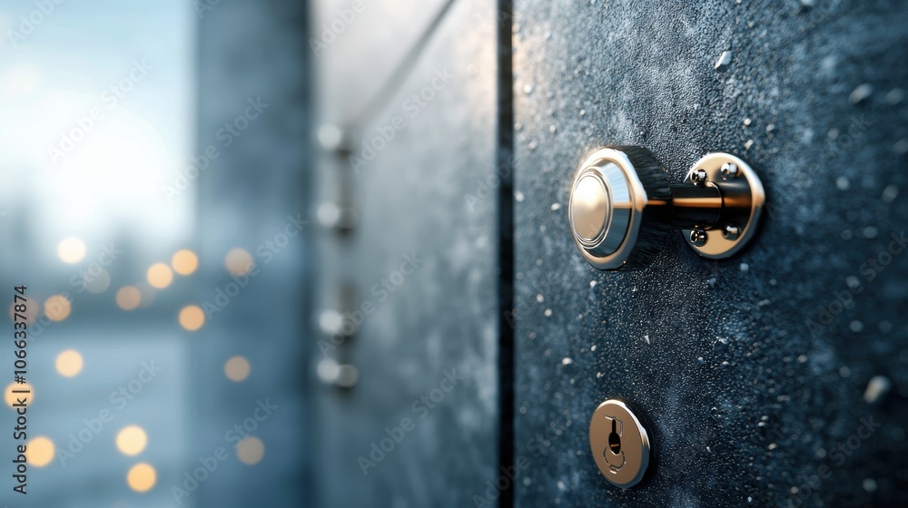 A high security vault with thick steel doors and multiple locking mechanisms, symbolizing the protection of valuable assets. A high security vault with thick steel doors and multiple locking mechanisms, symbolizing the protection of valuable assets.