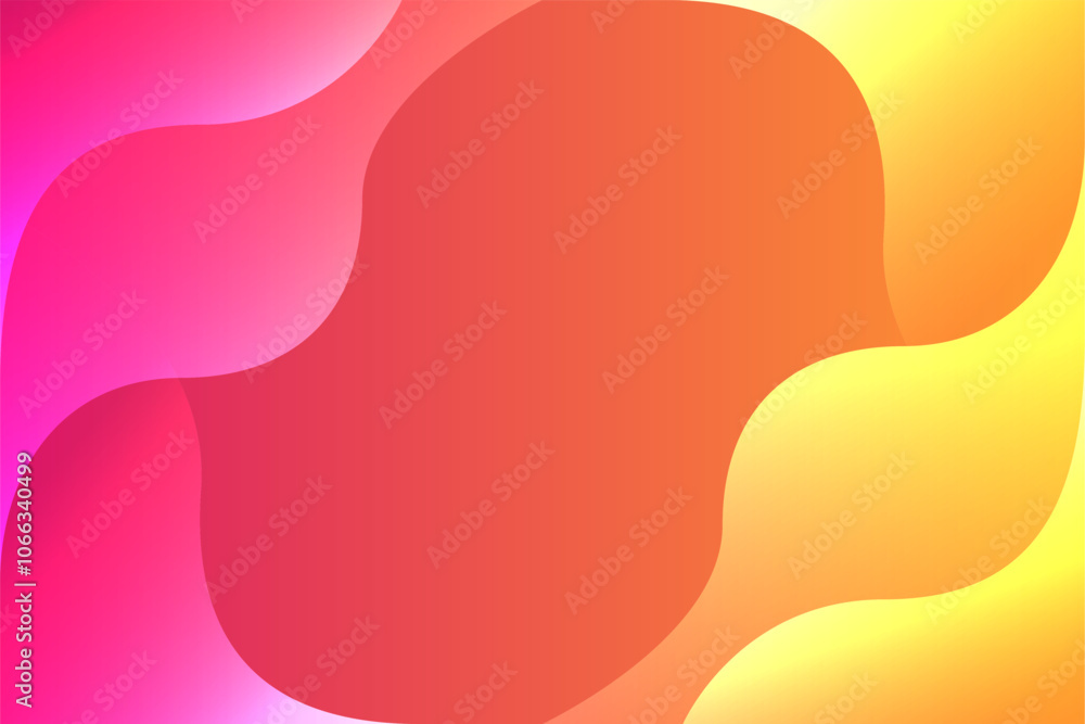 Pink And Yellow Abstract Background Style Pink And Yellow Abstract Background Style