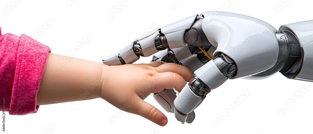 Robot and Human Hand Connecting Through a Web of Big Data Symbolizing the Synergistic Interaction Between Machine Intelligence and Emerging Technologies Robot and Human Hand Connecting Through a Web of Big Data Symbolizing the Synergistic Interaction Between Machine Intelligence and Emerging Technologies