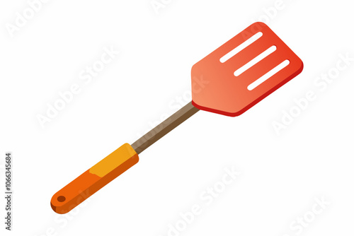 An illustration of a spatula