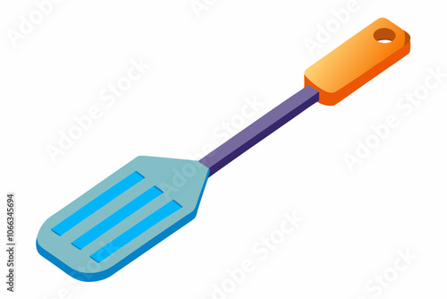 An illustration of a spatula