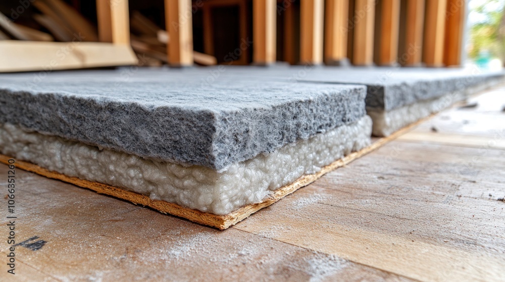 Insulation material for a house construction. Insulation material for a house construction.