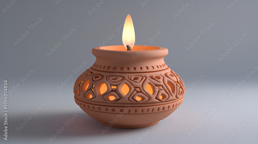 Clay diya lamp Clay diya lamp