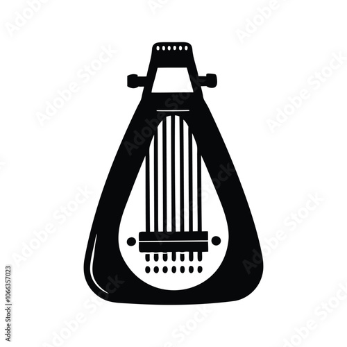 mandoline slicer silhouette design for kitchen tools vector
 photo