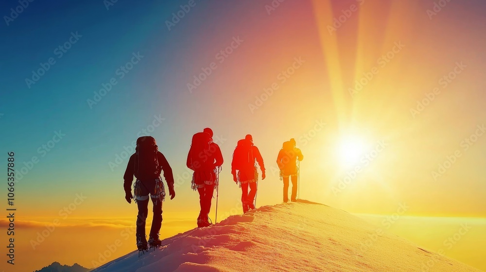 Conquering the Summit: Teamwork and Resolve in Overcoming Challenging Terrain Conquering the Summit: Teamwork and Resolve in Overcoming Challenging Terrain
