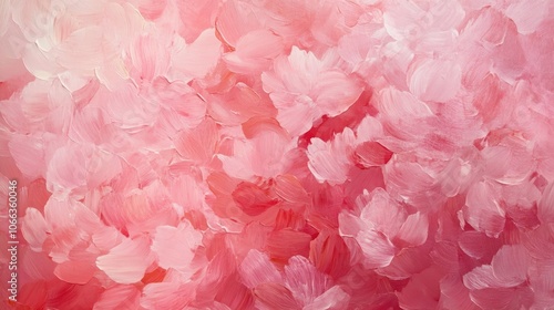 Soft pink peony petals create an abstract floral backdrop