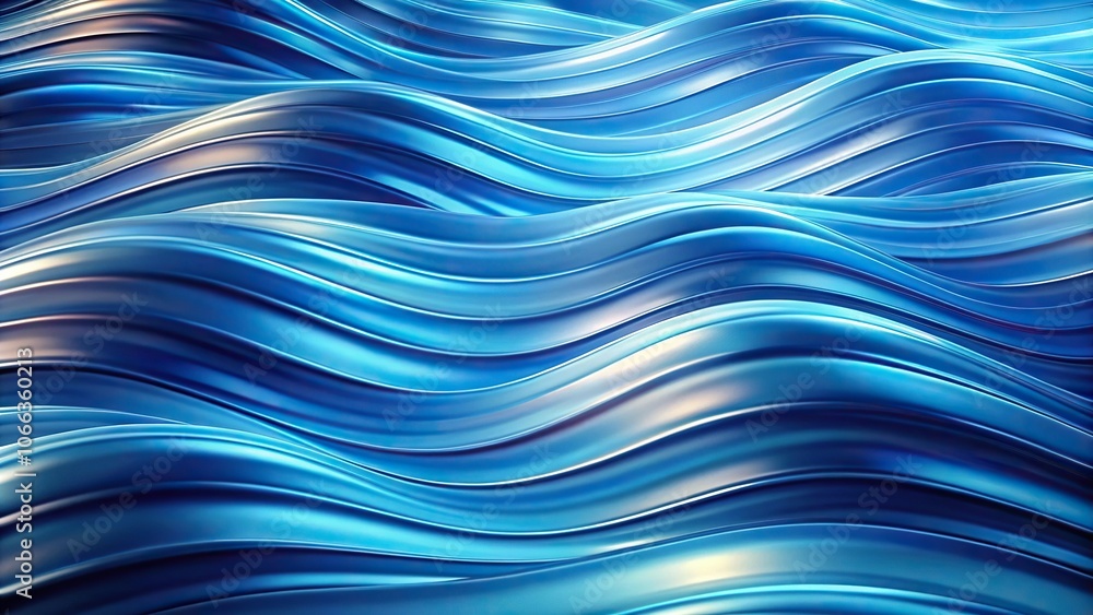 Abstract blue wave background Abstract blue wave background