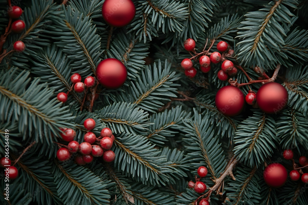 Joyful Christmas decorations background Joyful Christmas decorations background
