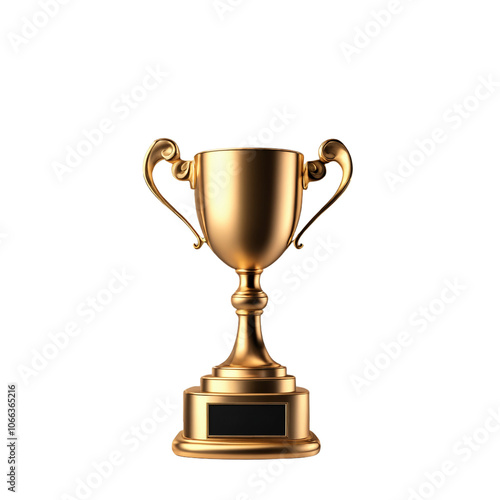 Wallpaper Mural Gold cup  transparent background Torontodigital.ca