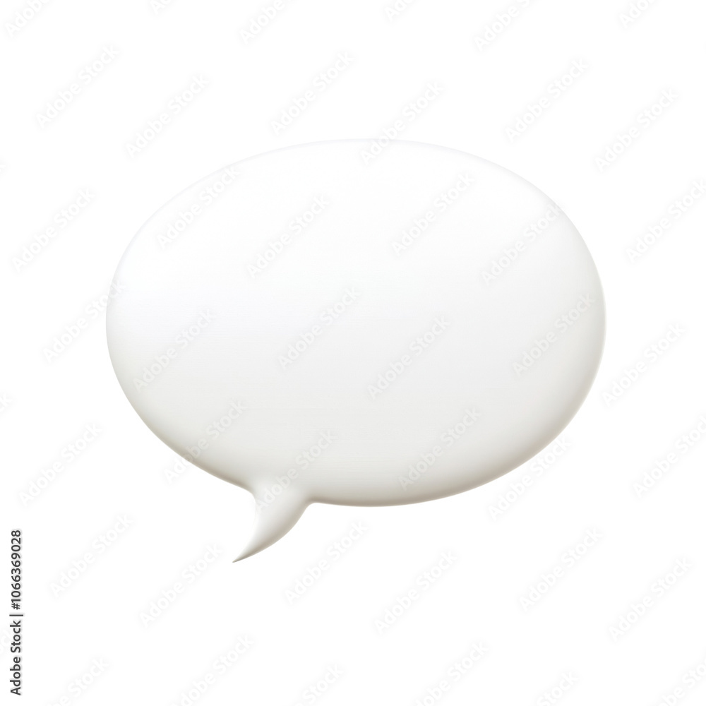Blank white speech bubble isolated. PNG Blank white speech bubble isolated. PNG