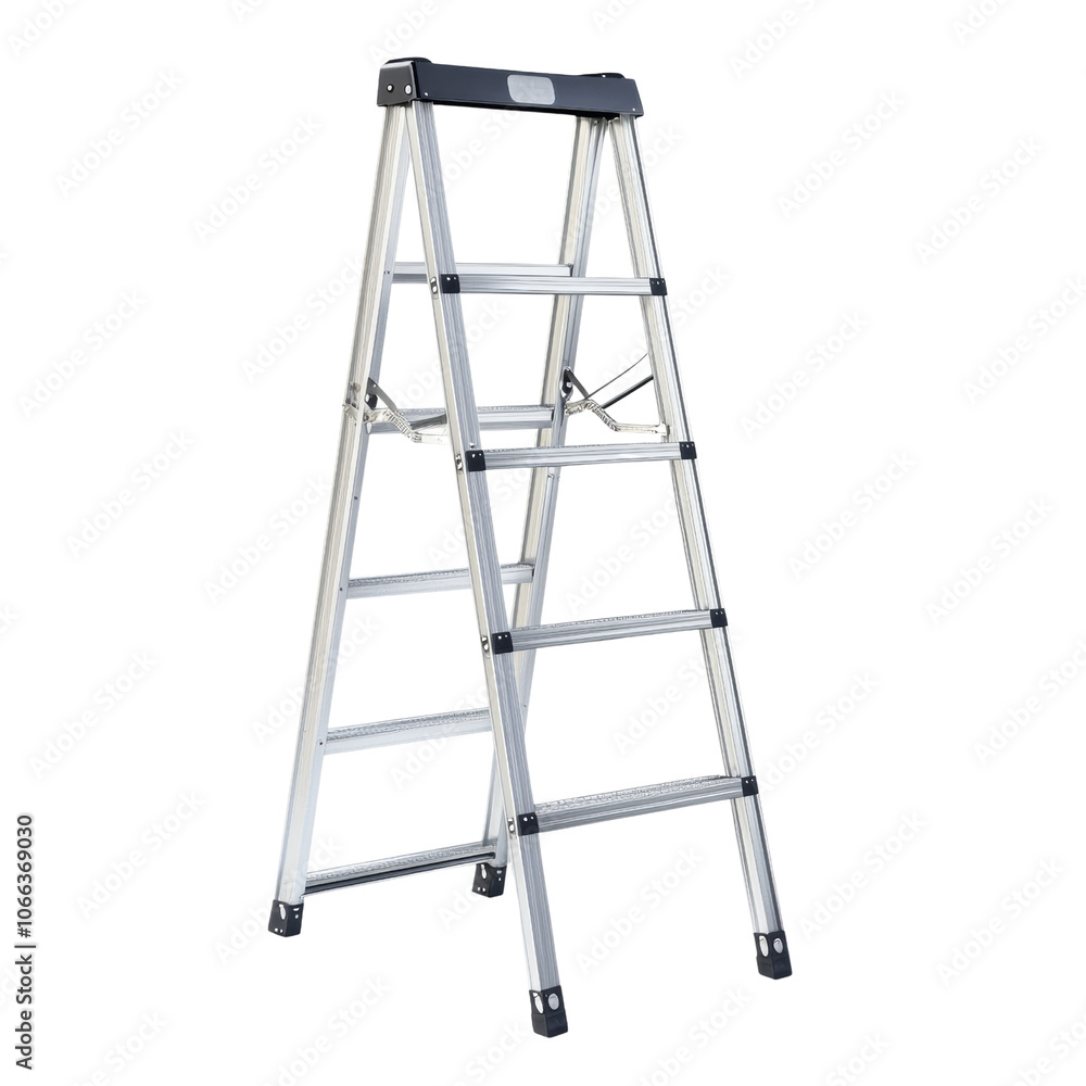 aluminum ladder isolated. PNG aluminum ladder isolated. PNG
