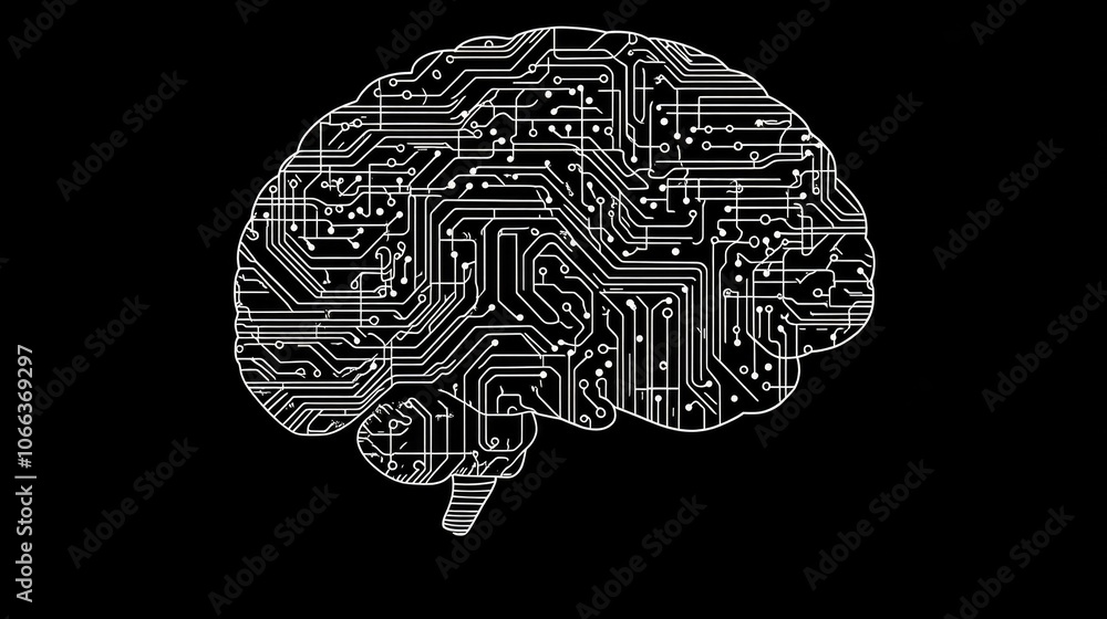 human brain and electric circuit ,generative ai human brain and electric circuit ,generative ai