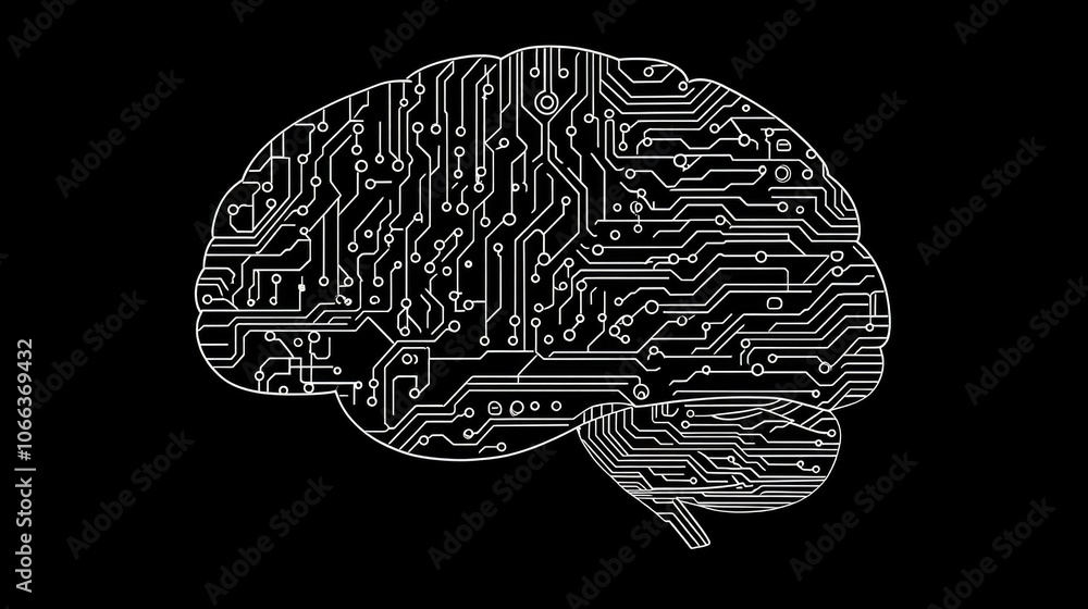 human brain and electric circuit ,generative ai human brain and electric circuit ,generative ai