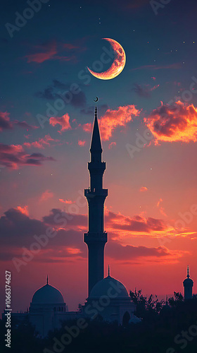 Ramadan and Eid al fitr concept backgrounds dates with traditional lantern Light Lamp and Tasbeeh, Ramadan Kareem Mubarak background
