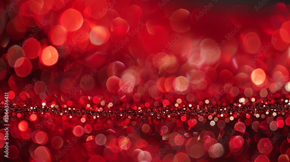 A Close-Up Image of Red Glitter with Blurred Red Lights
A Close-Up Image of Red Glitter with Blurred Red Lights