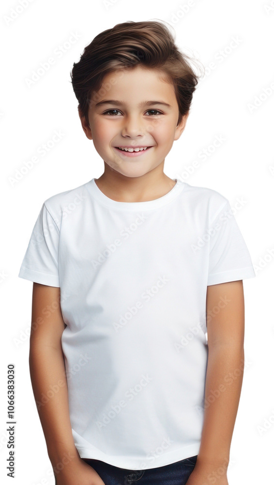 PNG A young boy wearing a white T-shirt background portrait t-shirt. PNG A young boy wearing a white T-shirt background portrait t-shirt.