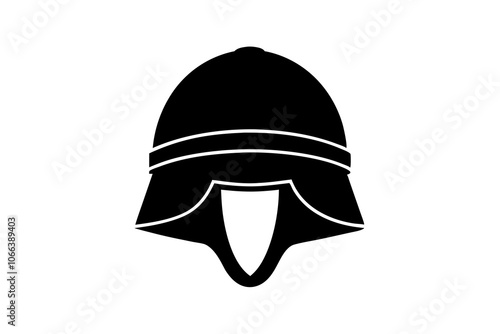 Soldier Helmet | isolated vector illustration on white background