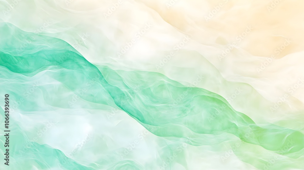Abstract Green White Background Abstract Green White Background