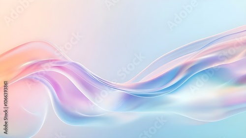 Wallpaper Mural Abstract Pastel Waves Background Torontodigital.ca