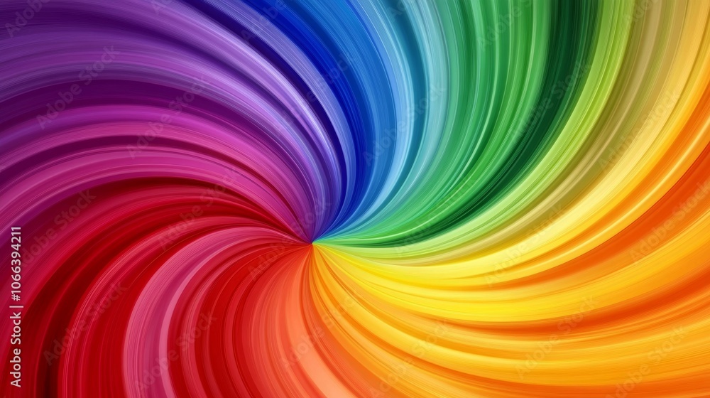 Vibrant Rainbow Swirl Colorful Abstract Background Design Vibrant Rainbow Swirl Colorful Abstract Background Design