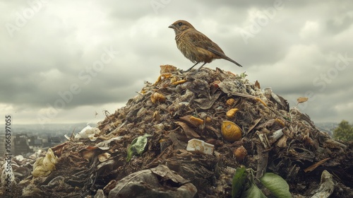 A Bird on a Garbage Heap