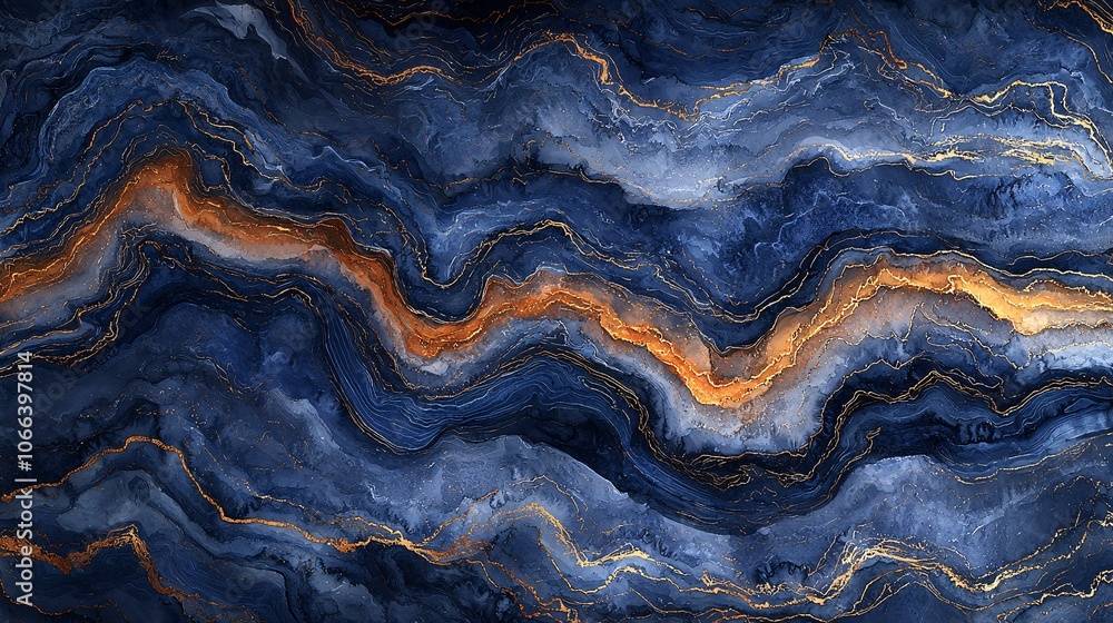 Abstract Blue and Gold Marble Texture Background Swirling Pattern Luxury Design Abstract Blue and Gold Marble Texture Background Swirling Pattern Luxury Design