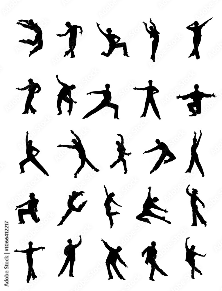 The dancing silhouette: A collection of images celebrating the artistry and athleticism of a male dancer. The dancing silhouette: A collection of images celebrating the artistry and athleticism of a male dancer.