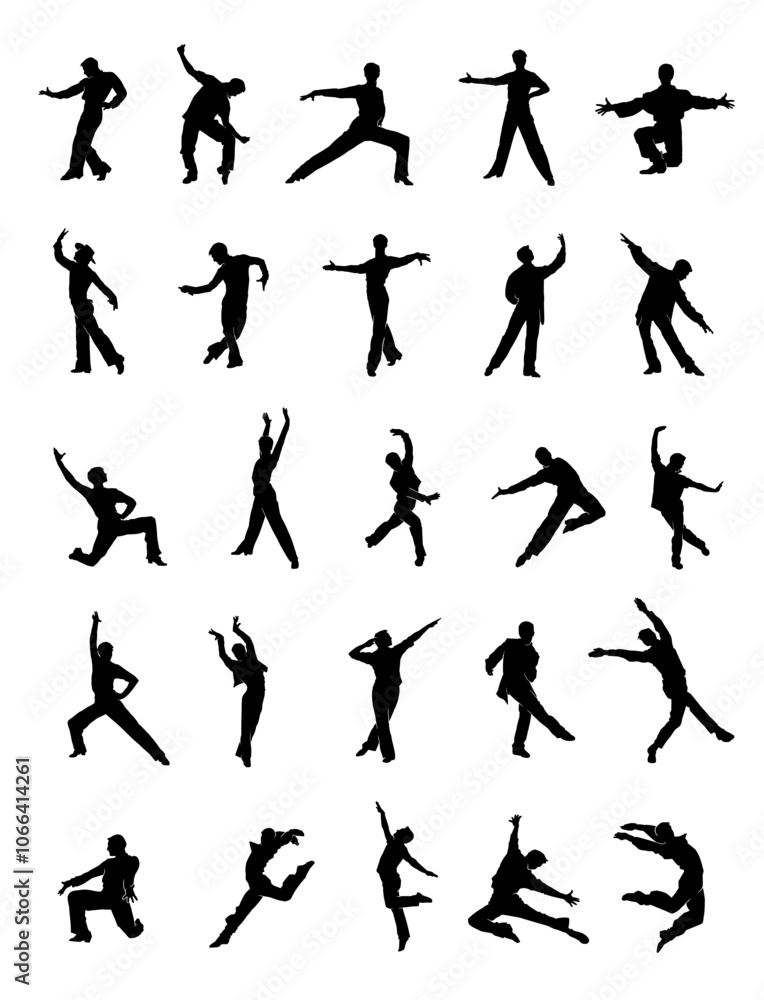 The dancing silhouette: A collection of images celebrating the artistry and athleticism of a male dancer. The dancing silhouette: A collection of images celebrating the artistry and athleticism of a male dancer.