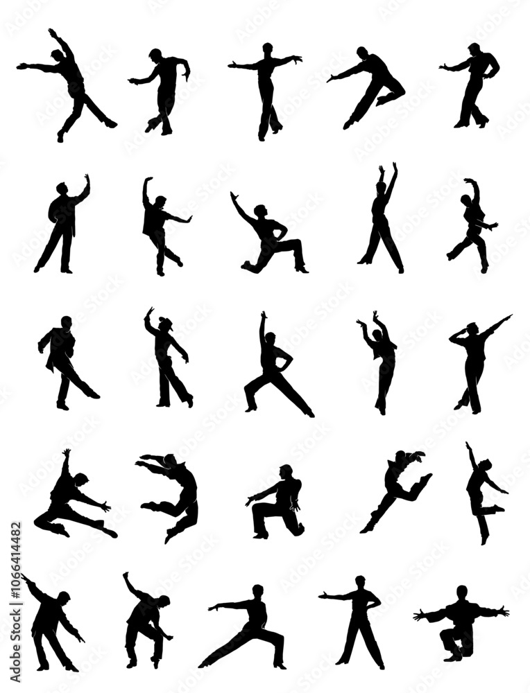 The dancing silhouette: A collection of images celebrating the artistry and athleticism of a male dancer. The dancing silhouette: A collection of images celebrating the artistry and athleticism of a male dancer.