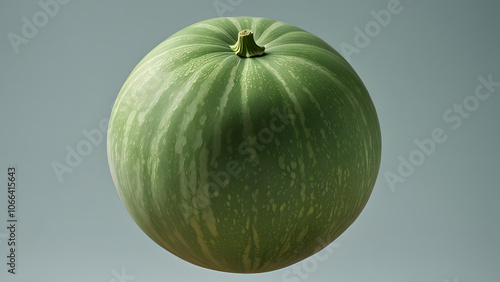 melon on a green background