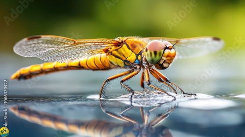 Explore the fascinating world of dragonflies a close-up look at nature's aerodynamic insects photo