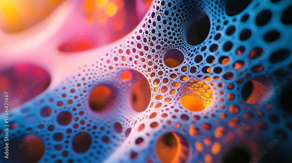 Illustrate a futuristic 3D printer creating complex structures with intricate details and vibrant colors Illustrate a futuristic 3D printer creating complex structures with intricate details and vibrant colors